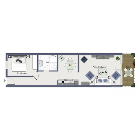 Meeresblick 105 * Ostseebad Kühlungsborn